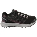 Merrell Womens Fly Strike Comfortable Trail Running Shoes Black 7 US or 24 cm