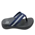Scholl Orthaheel Whack Mens Supportive Comfortable Thongs Navy 13 AUS or 46 EUR