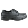 ROC Strobe Junior Kids Comfortable Durable Lace Up School Shoes Black 11 AUS (Junior Kids)