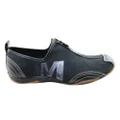 Merrell Barrado Womens Comfortable Flat Casual Zip Shoes Black 8 US or 25 cm