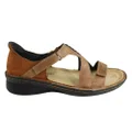 Naot Figaro Womens Leather Comfort Wide Fit Orthotic Friendly Sandals Latte 11 AUS or 42 EUR