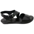 Balatore Simonne Womens Comfortable Leather Sandals Made In Brazil Black 8 AUS or 39 EUR