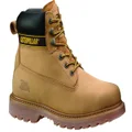 Caterpillar CAT Holton Steel Toe Safety Mens Work Boots Industrial/Workwear Honey 7 US or 25 cm