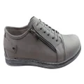 Cabello Comfort EG18 Womens Leather European Leather Casual Shoes Taupe 6 AUS or 37 EUR
