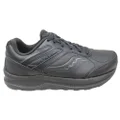 Saucony Womens Echelon Walker 3 Cushioned Comfortable Wide Fit Shoes Black 10 US or 26.5 cms