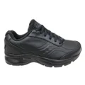 Saucony Womens Omni Walker 3 Wide Fit Leather Walking Shoes Black 6 US or 22.5 cms