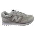 New Balance Mens 515 Slip Resistant Comfortable Leather Work Shoes Grey 8 US