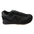 New Balance Womens 515 Slip Resistant Comfortable Leather Work Shoes Black 8 US