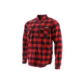 Caterpillar Mens Comfortable Plaid Shirt Red/Black Double Extra Large