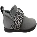 Homyped Womens Loriruche Comfortable Supportive Leather Ankle Boots Grey 5 US