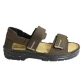 Naot Martin Mens Comfort Adjustable Orthotic Friendly Leather Sandals Brown 12 AUS or 45 EUR
