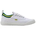 Volley International Low Mens Casual Lace Up Shoes White/Green/Gold 8 US or 7 AUS