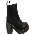 Dr Martens Womens Spence Chelsea Leather Comfortable Ankle Boots Black 3 UK or Womens 5 AUS