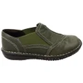 Cabello Comfort Womens 761-27 Leather Shoes Made In Turkey Khaki 5 AUS or 36 EUR