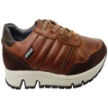 Pikolinos Mens Ferrol M9U-6139 Comfort Leather Lace Up Casual Shoes Tan 12 AUS or 46 EUR