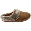 Skechers Womens Cozy Campfire Lovely Life Comfort Indoor Slippers Chestnut 8.5 US or 25.5 cms