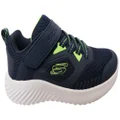 Skechers Kids Boys Bounder Voltvor Comfortable Athletic Shoes Navy Lime 12 US or 18 cm (Junior Kids)