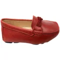 Savelli Erin Womens Comfortable Leather Loafers Shoes Made In Brazil Red 7 AUS or 38 EUR