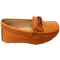 Savelli Erin Womens Comfortable Leather Loafers Shoes Made In Brazil Orange 11 AUS or 42 EUR