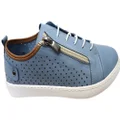 Orizonte Cambria Womens European Comfortable Leather Casual Shoes Blue 7 AUS or 38 EUR