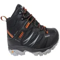 Hi Tec Mens Tarantula Mid Waterproof Comfortable Hiking Boots Black 8 US
