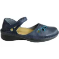 Naot Motiff Womens Comfort Cushioned Orthotic Friendly Mary Jane Shoes Navy 10 AUS or 41 EUR