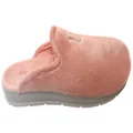 Pegada Mindy Womens Brazilian Closed Toe Open Back Comfort Slippers Pink 6 AUS or 37 EUR