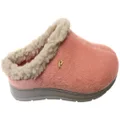 Pegada Marnie Womens Brazilian Closed Toe Open Back Comfort Slippers Pink 8 AUS or 39 EUR