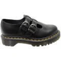 Dr Martens Womens 8065 II Bex Mary Jane Comfortable Leather Shoes Black Smooth 8 UK or Womens 10 AUS