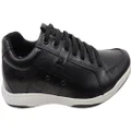 Ferricelli Cortes Mens Brazilian Comfort Leather Slip On Casual Shoes Black 7 AUS or 41 EUR