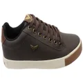 Eagle Fly Lewis Mens Brazilian Comfort Lace Up Casual Shoes Brown 7 AUS or 41 EUR