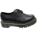 Dr Martens 1461 Bex Black Smooth Lace Up Comfortable Unisex Shoes 8.5 UK Mens or 10.5 AUS Womens