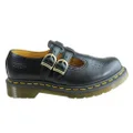 Dr Martens Womens 8065 Mary Jane Comfortable Leather Shoes Black Smooth 8 UK or Womens 10 AUS
