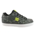 DC Shoes Pure Sp Mens High Performance Casual Lace Up Skate Shoes Olive 9.5 US or 27.5 cm