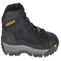 Caterpillar Convex ST Mid Mens Comfortable Steel Cap Work Boots Black 11 US or 29 cm