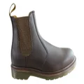 Dr Martens 2976 Gaucho Crazy Horse Unisex Leather Chelsea Boots 6.5 UK Mens or 8.5 AUS Womens