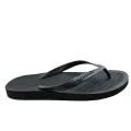 Homyped Healey Mens Supportive Comfort Extra Extra Wide Thongs Black 7 US