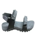 Merrell Mens Sandspur Backstrap Leather Sandals With Adjustable Straps Black 11 US or 29 cms