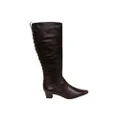 Orizonte Ambrose Womens Comfortable Leather Knee High Boots Brown 7 AUS or 38 EUR