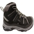 Keen Circadia Mid Waterproof Mens Leather Wide Fit Hiking Boots Black 8 US or 26 cm