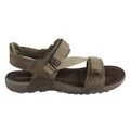 Merrell Terrant Strap Mens Comfortable Cushioned Leather Sandals Dark Earth 11 US or 29 cms