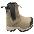 Caterpillar Cat Propane Mens Steel Toe Safety Boots Taupe 7 US or 25 cm