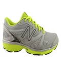 New Balance W590SL1 Womens Sport Shoes Wide Width Grey/Lime 5 US