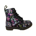 Dr Martens 1460 Vintage Pascal Womens Leather Fashion Lace Up Boots Black Multi 4 UK or 6 AUS Womens