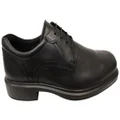 ECCO Mens Helsinki 2 Mens Plain Derby Comfortable Leather Dress Shoes Black 11-11.5 AUS or 45 EUR