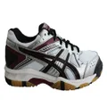 Asics Gel-1150V Womens Comfortable Lace Up Shoes Silver/Cardinal/Black 5.5 US or 22.5 cm