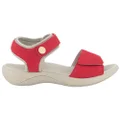 Homyped Womens Niche Walk Comfortable Sandals Red 6 US