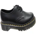 Dr Martens 1461 Bex Black Smooth Lace Up Comfortable Unisex Shoes 4 UK Mens or 6 AUS Womens
