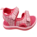 Clarks Florence Kids Comfortable Adjustable Sandals Raspberry Pink 1 UK (Junior Kids)