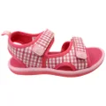 Clarks Florence Kids Comfortable Adjustable Sandals Raspberry Pink 1 UK (Junior Kids)